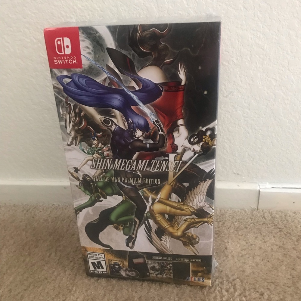 New Premium Shin Megami Tensei V Premium Edition Nintendo Switch